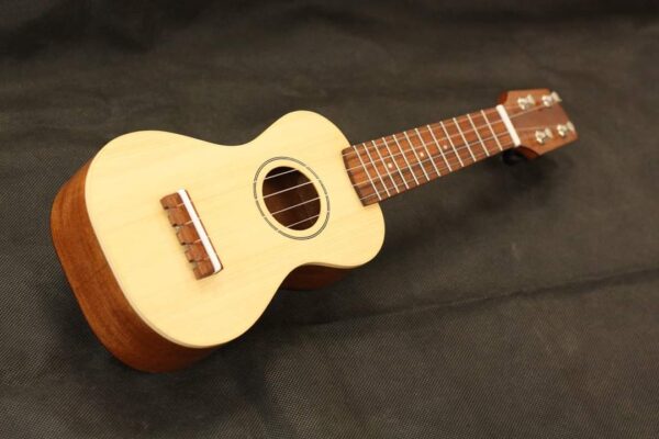 Sold - Sopranino ukulele in sapele and spruce